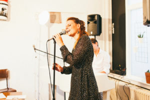 Live muziek tijdens receptie of diner